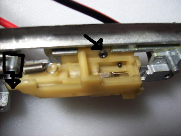 aug semi-auto switch: removal screw